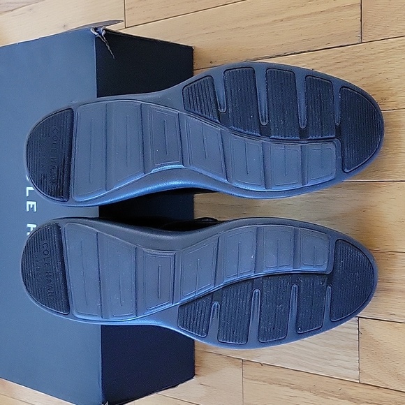 Cole Haan Men's Grand Tour Plain Oxford Black Dress Shoe Size 8 - Picture 7 of 9